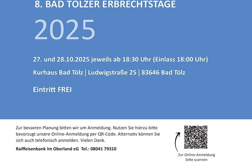 8. Bad Tölzer Erbrechtstage