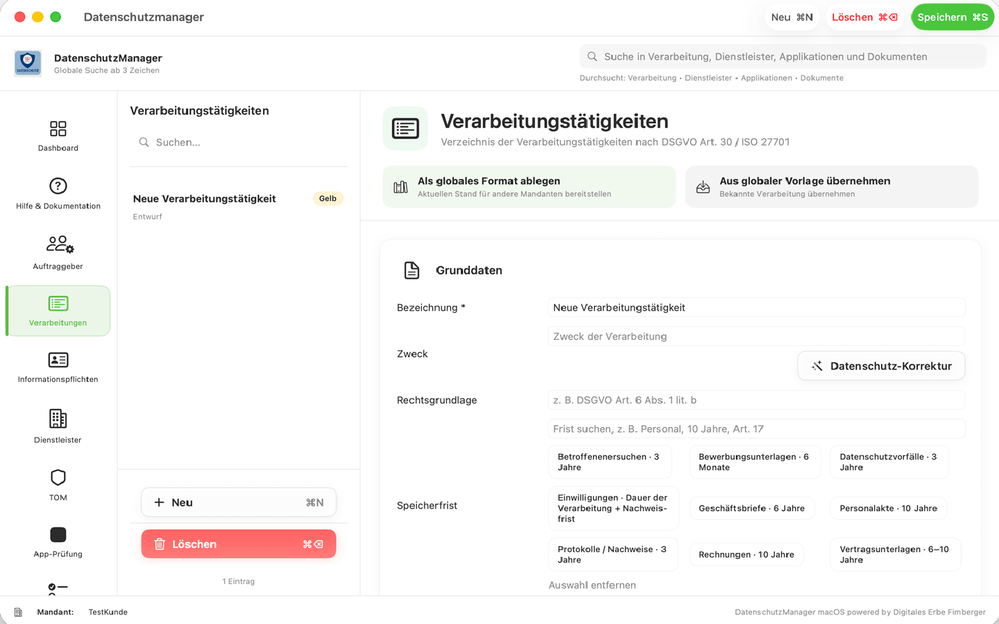 Verarbeitung-DatenschutzM Verarbeitung DatenschutzManager